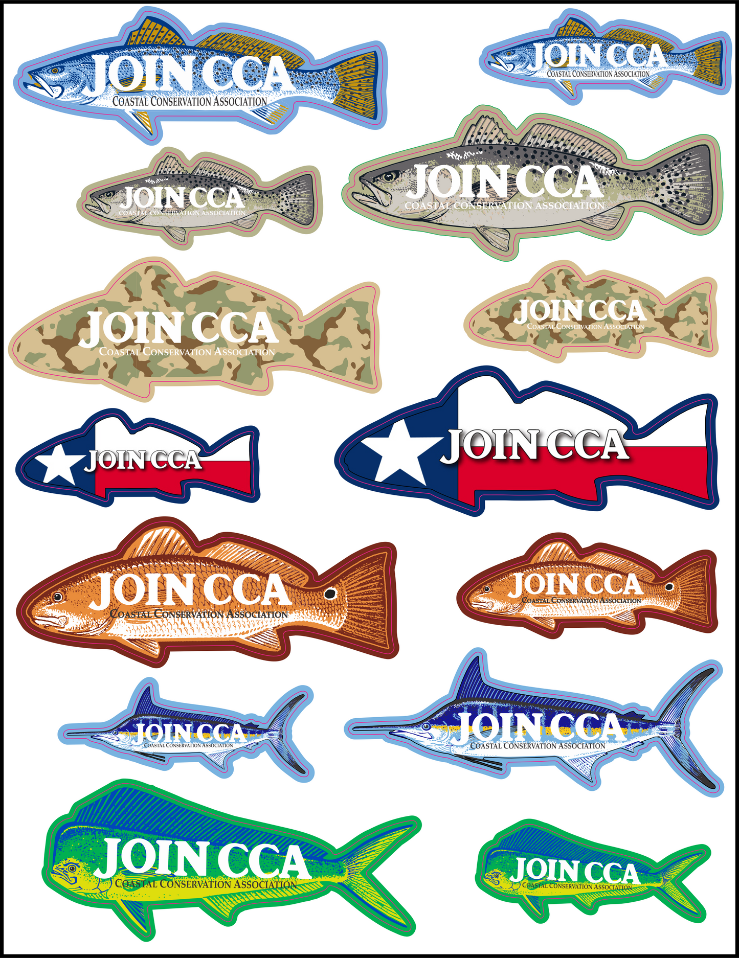 CCA Decal Sheet