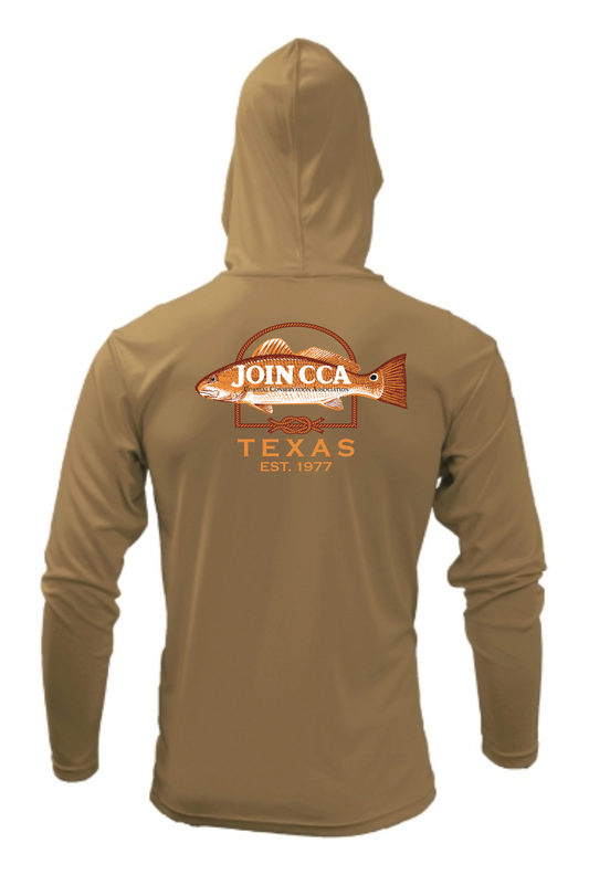 CCA Hooked on Reds Performance Shirt