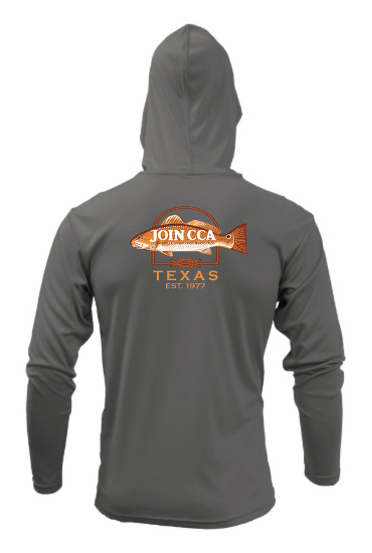 CCA Hooked on Reds Performance Shirt