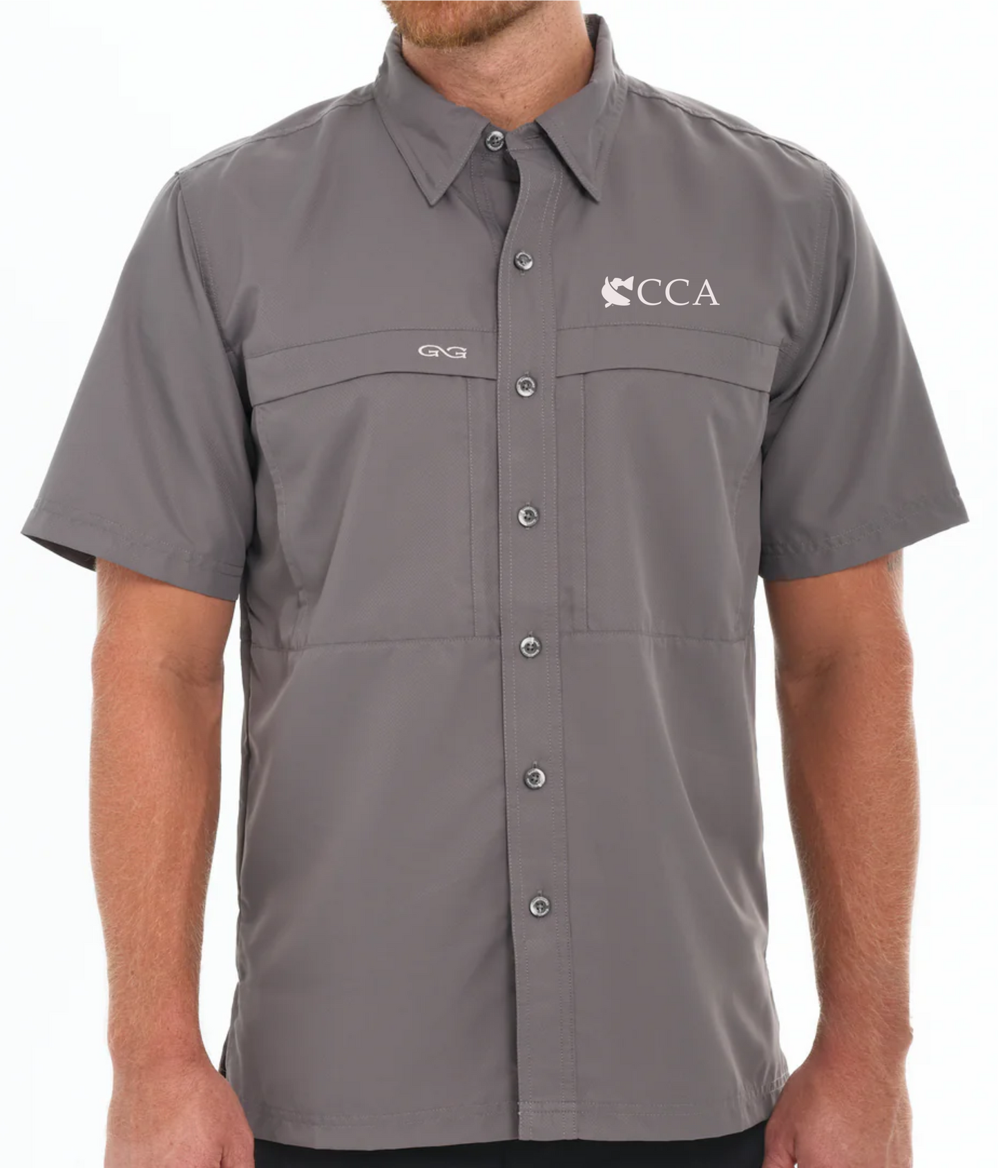 CCA Gunmetal Explorer Fishing Shirt