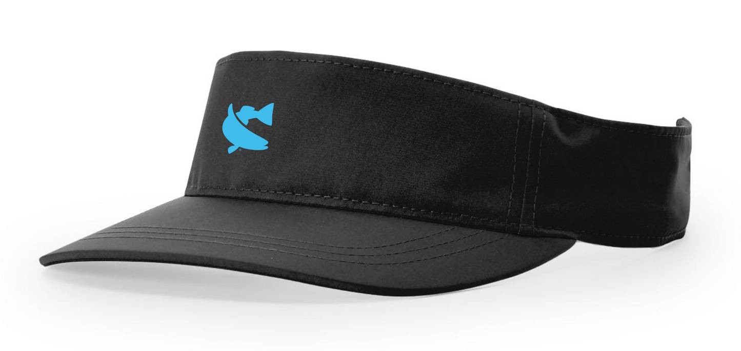 The Twisted Fish Visor - Black