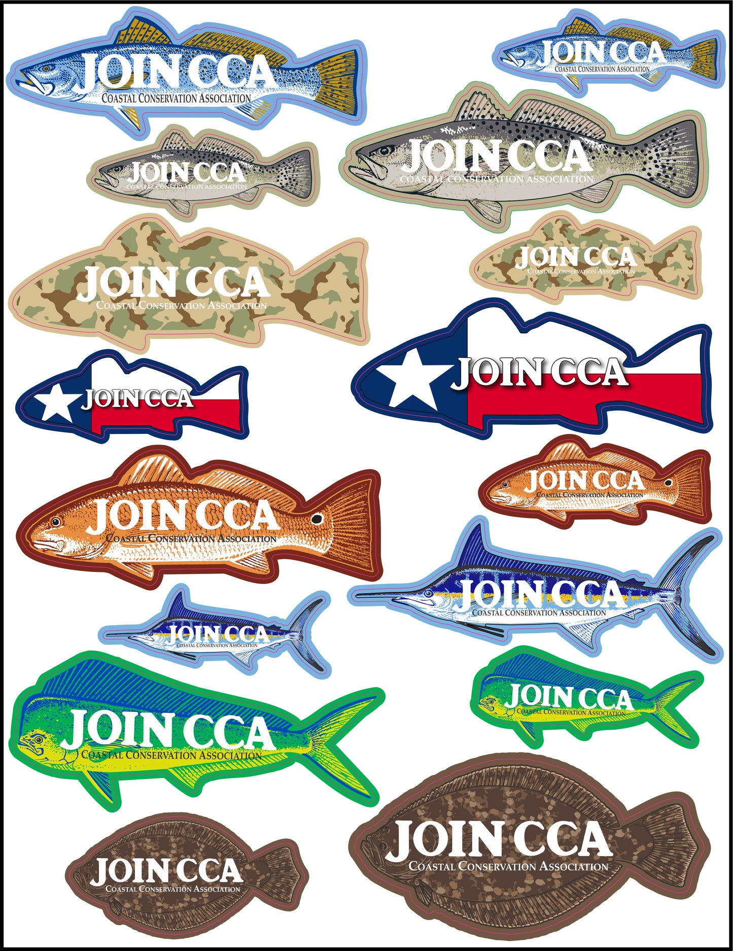 CCA Decal Sheet
