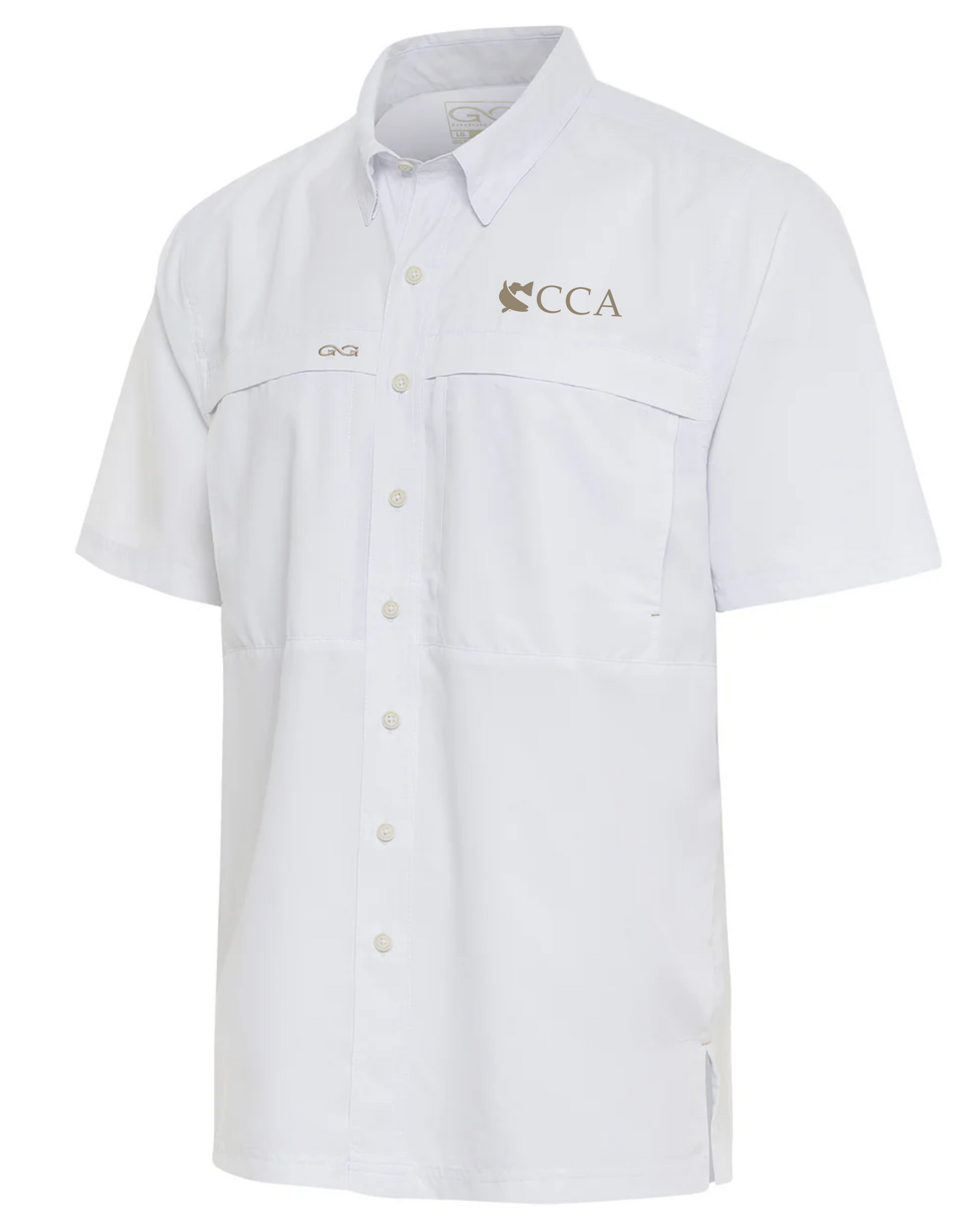 CCA White Explorer Fishing Shirt