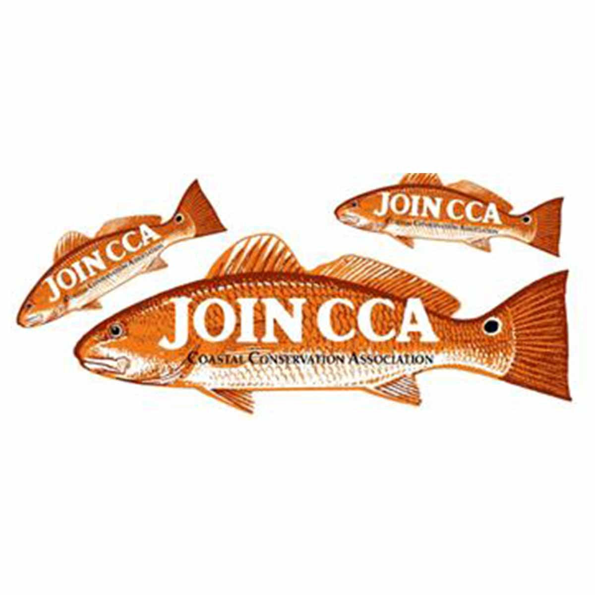Join CCA Redfish Decal