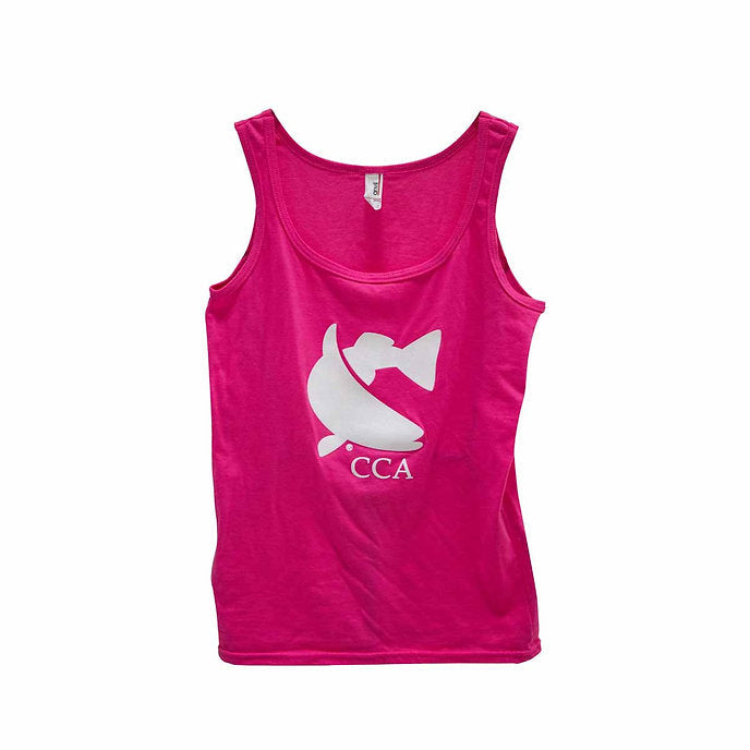 CCA Ladies Hot Pink Tank Top