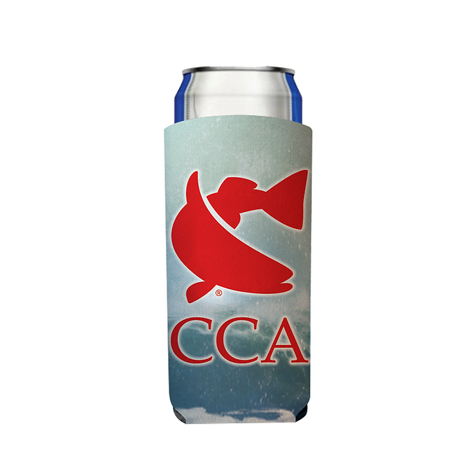 CCA Slim Can Beverage Hugger - Mahi Mahi