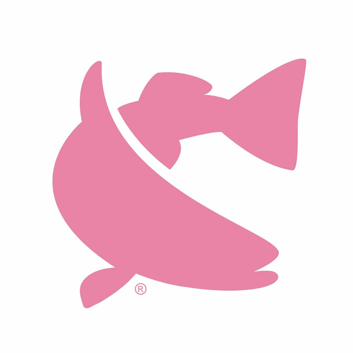 CCA Twisted Pink Fish Decal