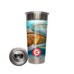 Frio 24-7 Beverage Mug w/ CCA Logo & Bay Art Wrap